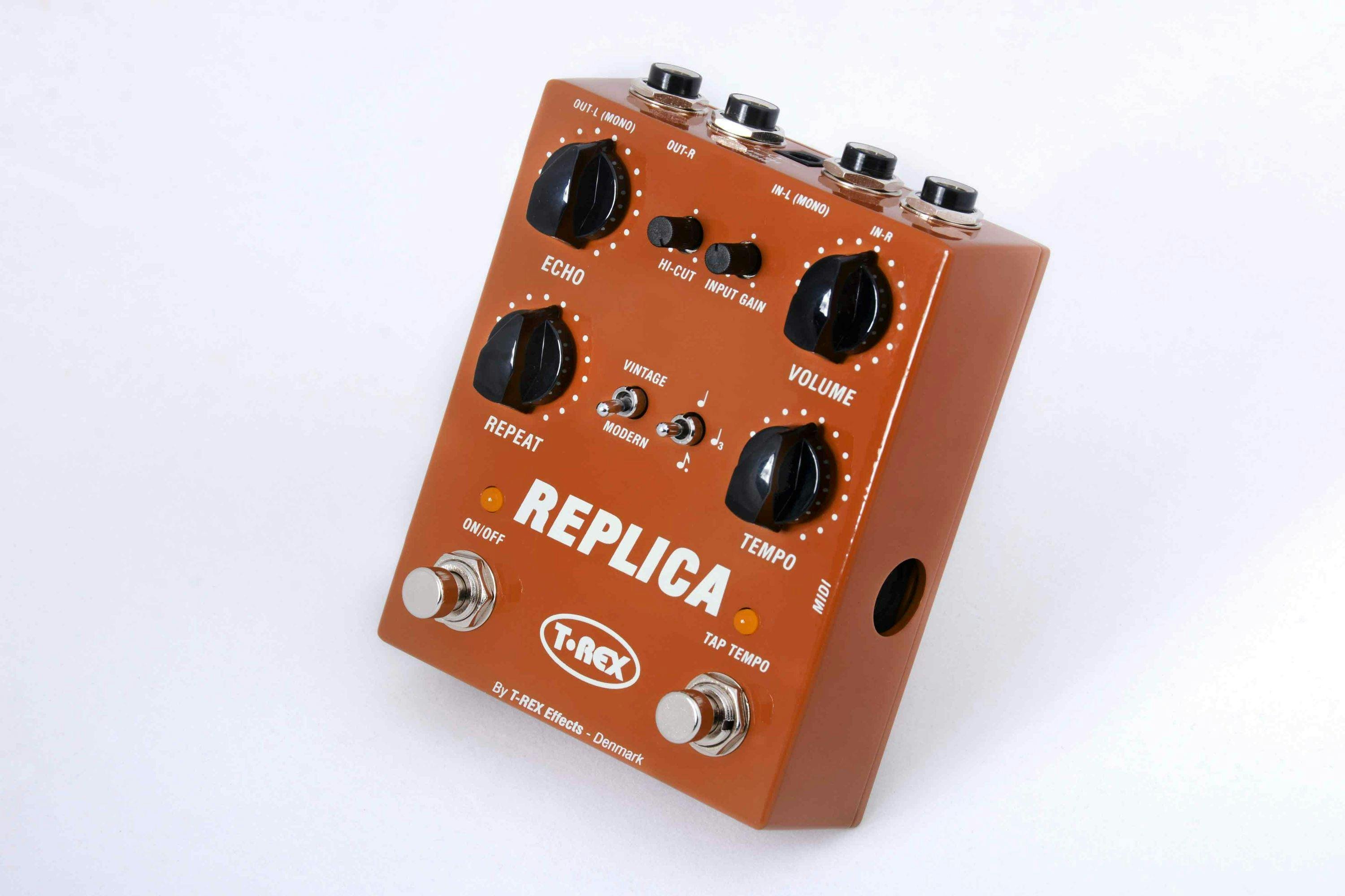 T-Rex Replica Stereo Delay Pedal - Andertons Music Co.